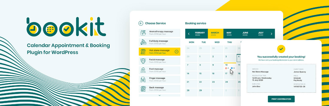 BookIt Appointment Calendar