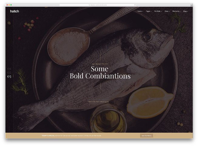 Hatch Restaurant WordPress Theme