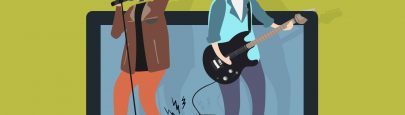 Band website on WordPress