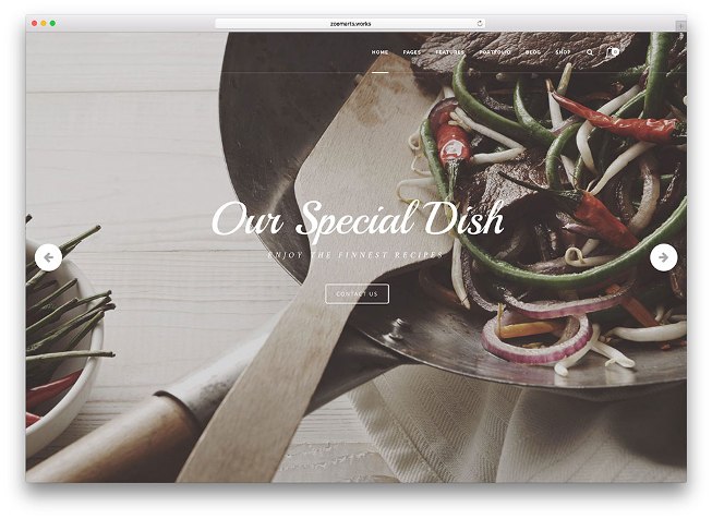 Dalton Restaurant WordPress Theme