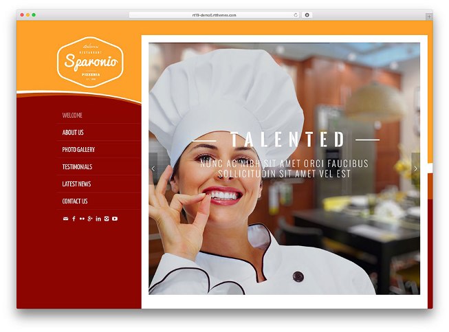 RT-Theme 19 Restaurant WordPress Theme