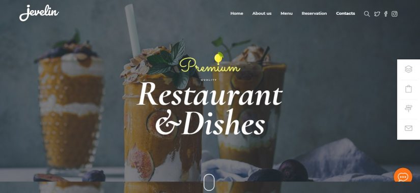 Jevelin Blogging theme for WordPress in 2018