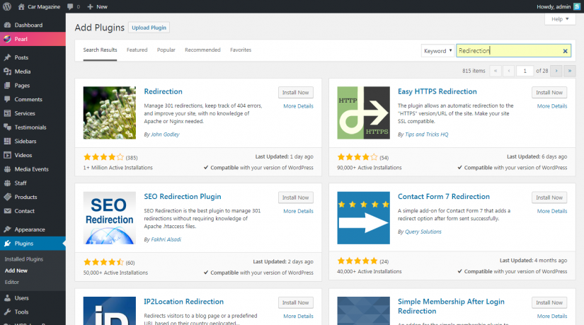 02 - 301 Redirect - Install Now