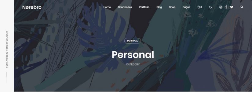 Norebro Blog 2018 WordPress Theme