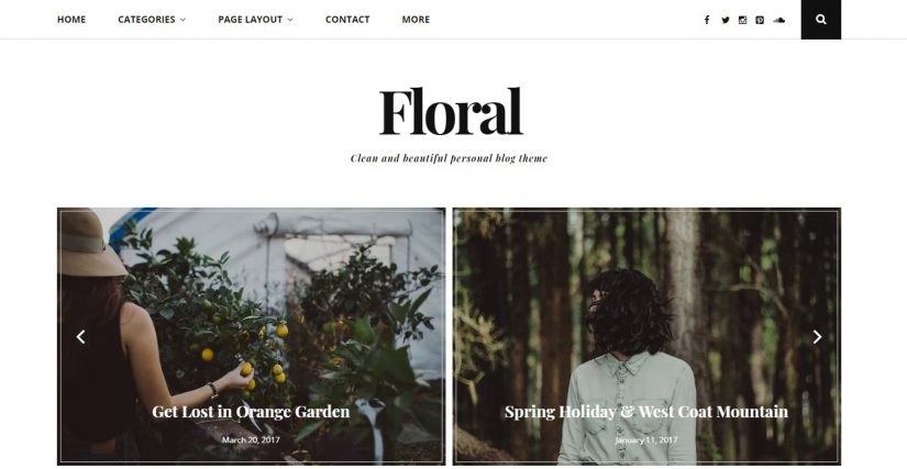 EightyDays WordPress Blog Theme 2018
