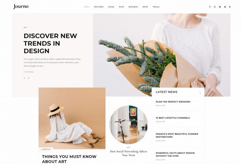 Journo Blog WordPress Theme