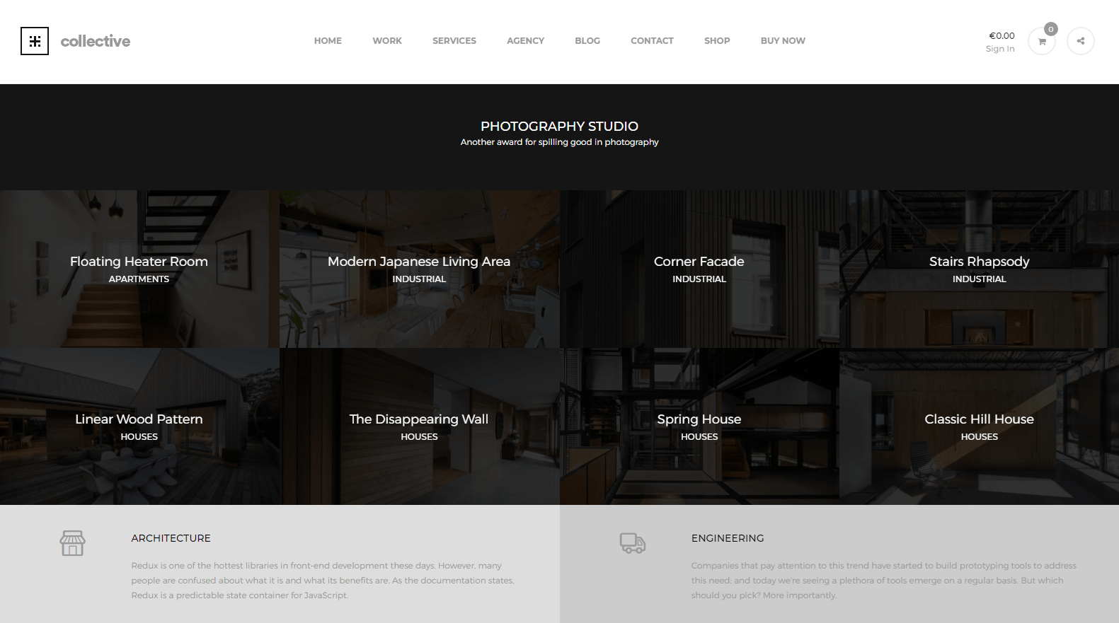 Collective Portfolio WordPress Theme