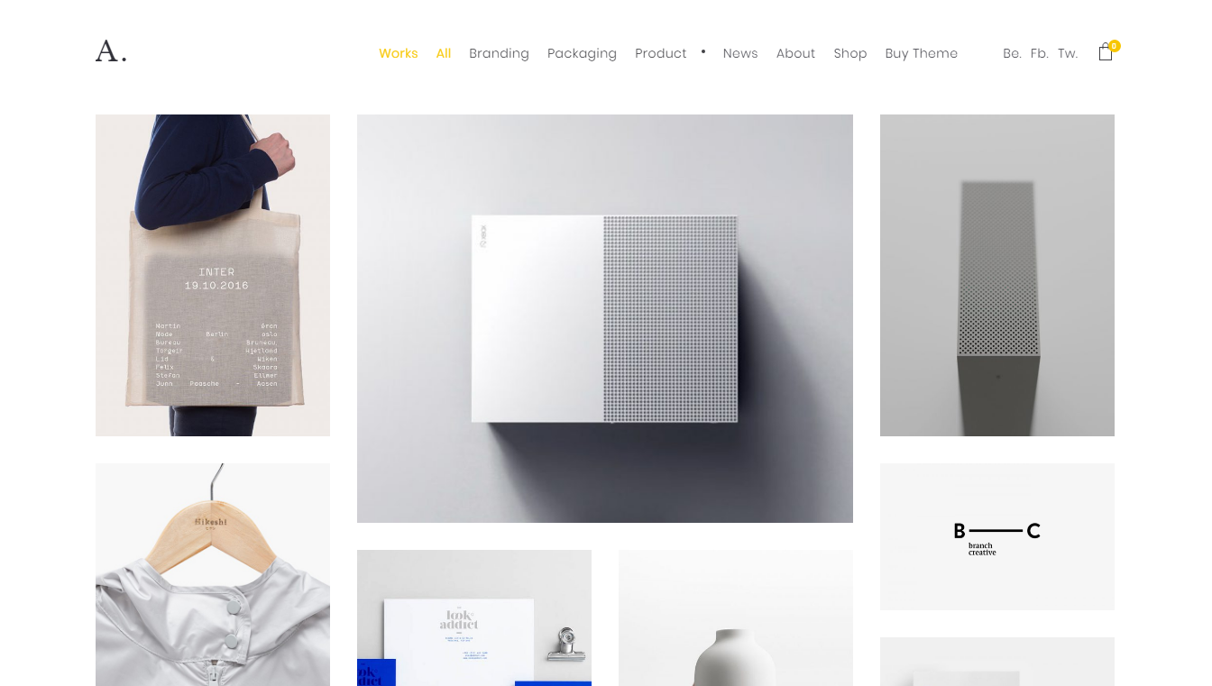 Arnold Portfolio WordPress Theme