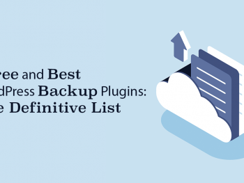 Free best WordPress backup plugins