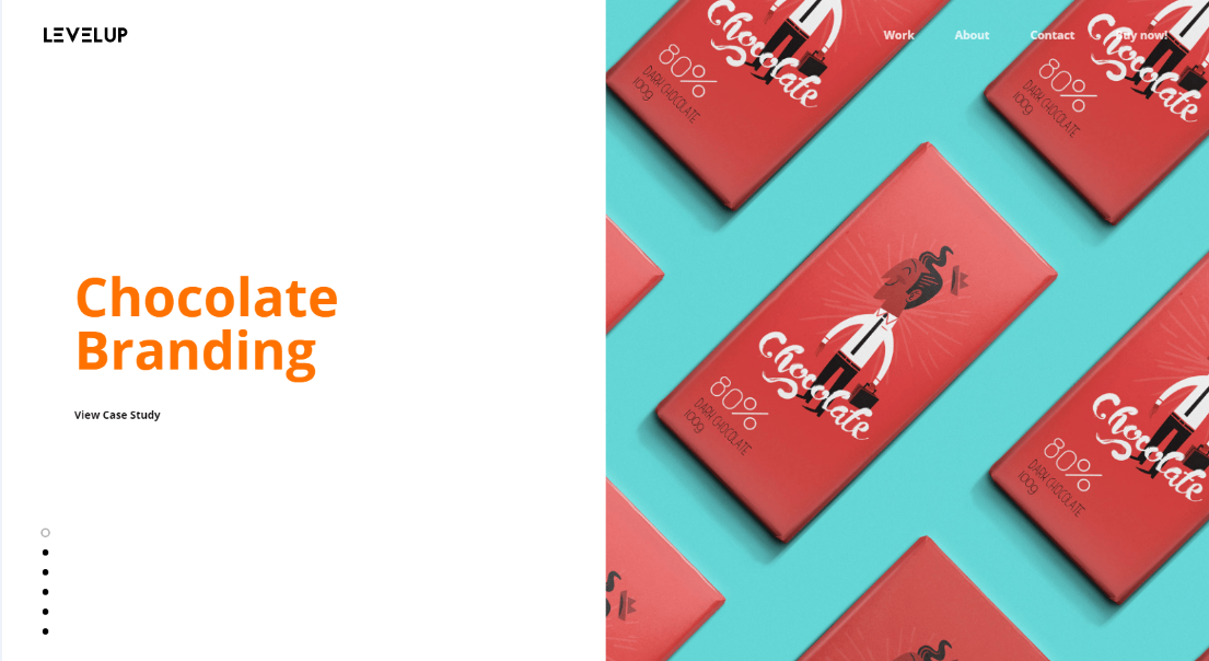 Level Up Portfolio WordPress Theme