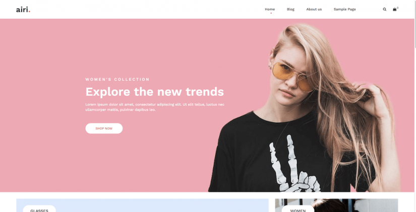 Airi Catalog wordpress theme