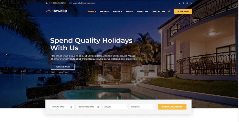 Howello WordPress Theme