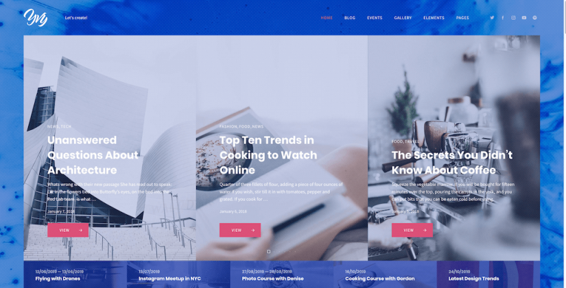 Yvy Creative – Creative Blog Magazine WordPress Theme