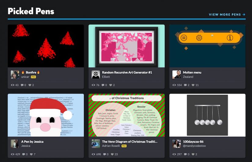 CodePen Front End Developer Playground Code Editor in the BrowserSTM