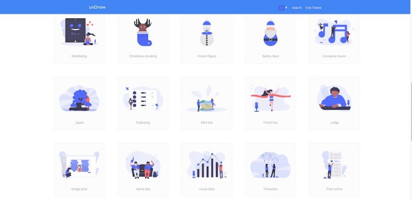 Illustrations unDrawSTM