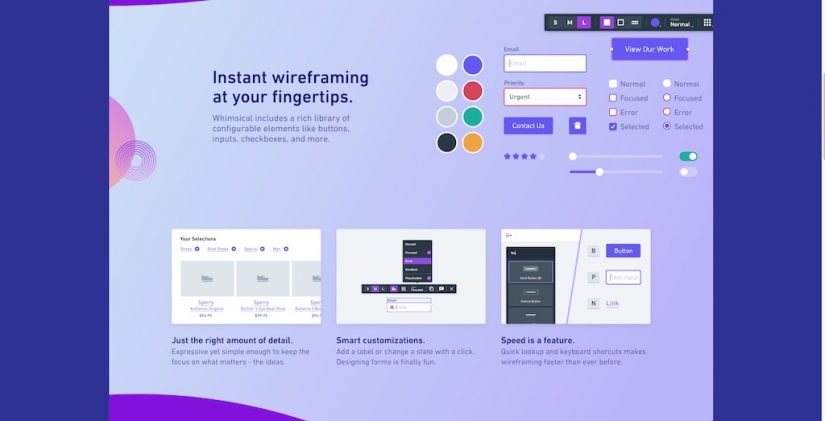 Whimsical WireframesSTM