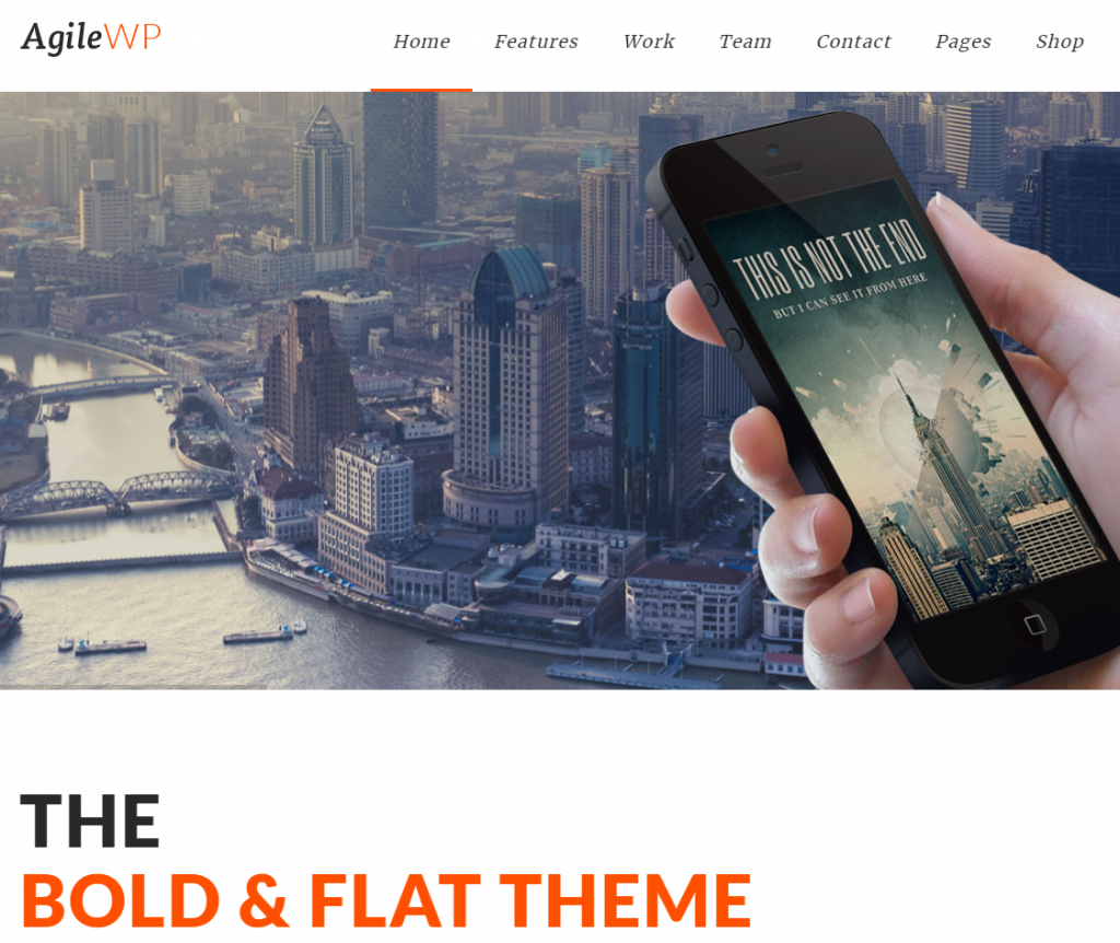 elegant real estate wordpress theme
