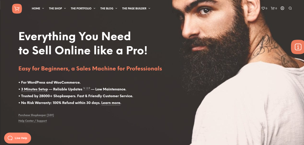 best ecommerce theme wordpress