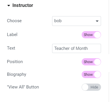 Featured Instructor - Instructor
