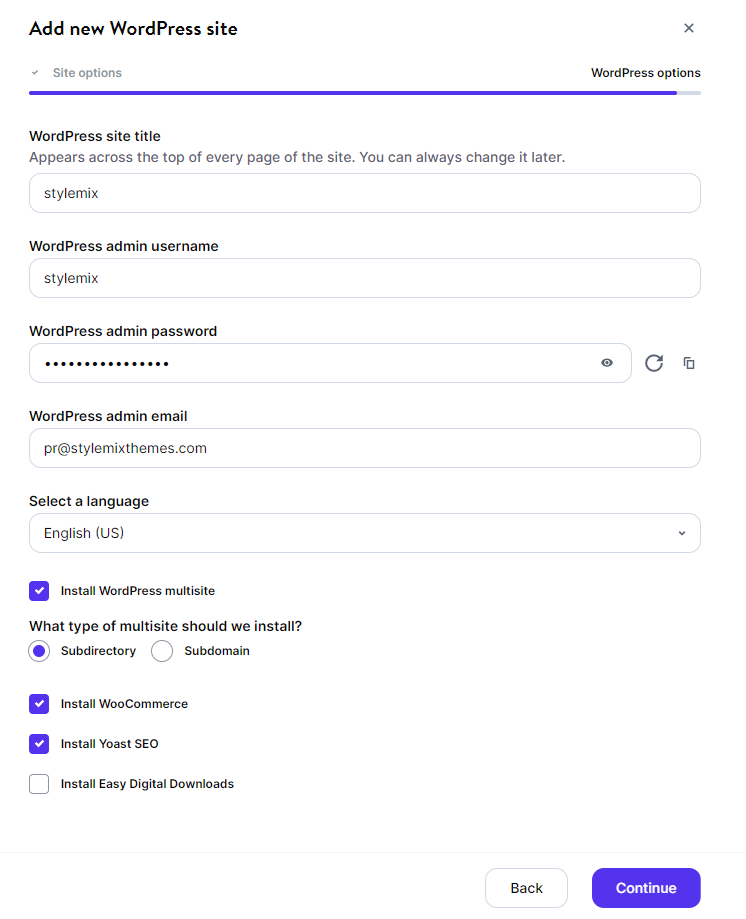 New Site