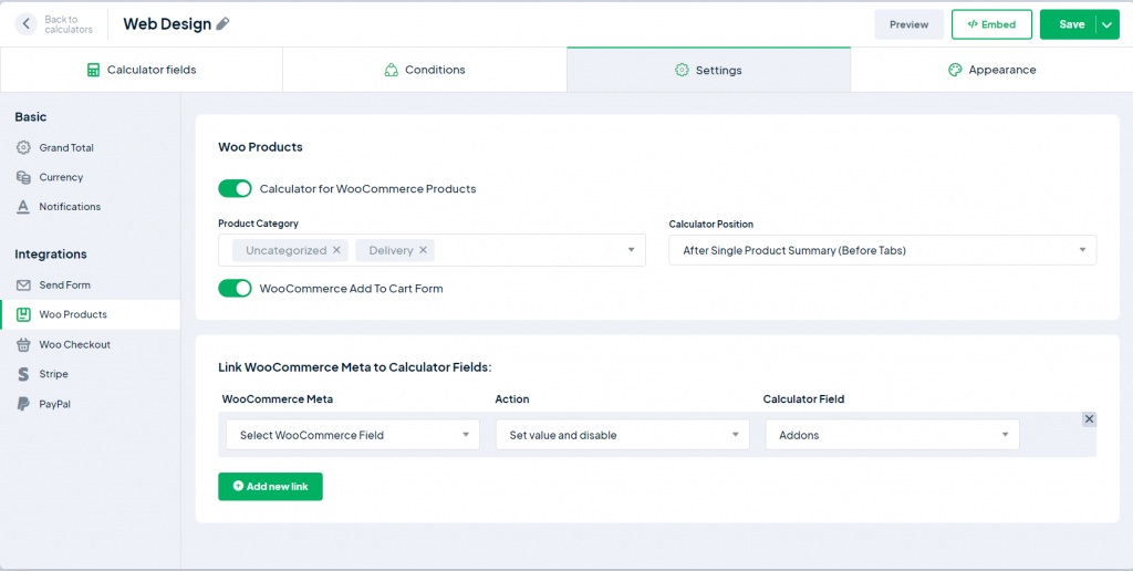 Cost Calculator Pro Features